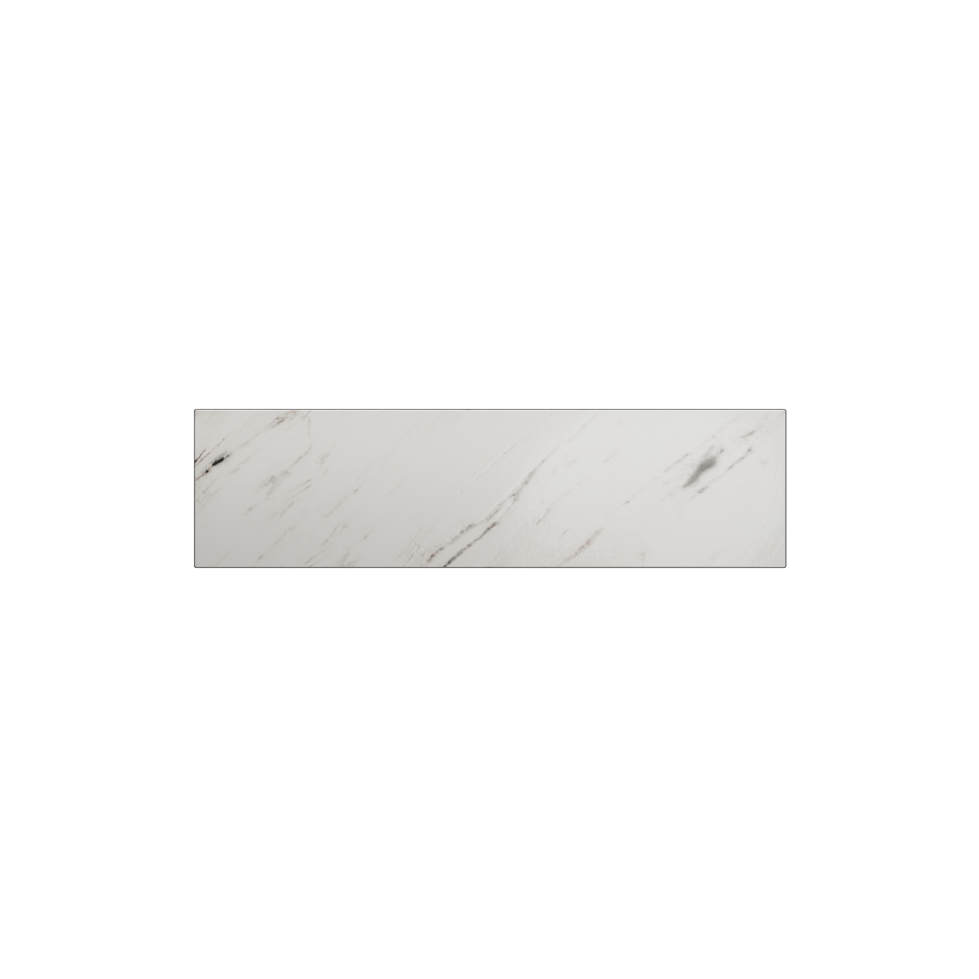 Basic Texture Rectangle White Marble Wall Lamp, Colour Switchable LED, Warm White - Cool White