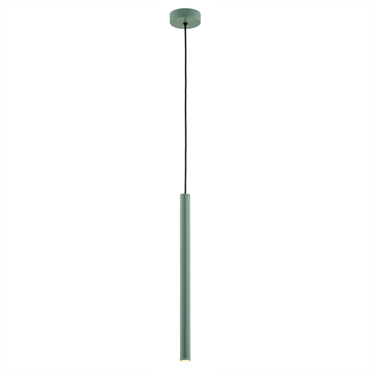 Janiero LED Pendant Lamp, 4.2w, Green Thin Tube, 3000k, 10cm Width