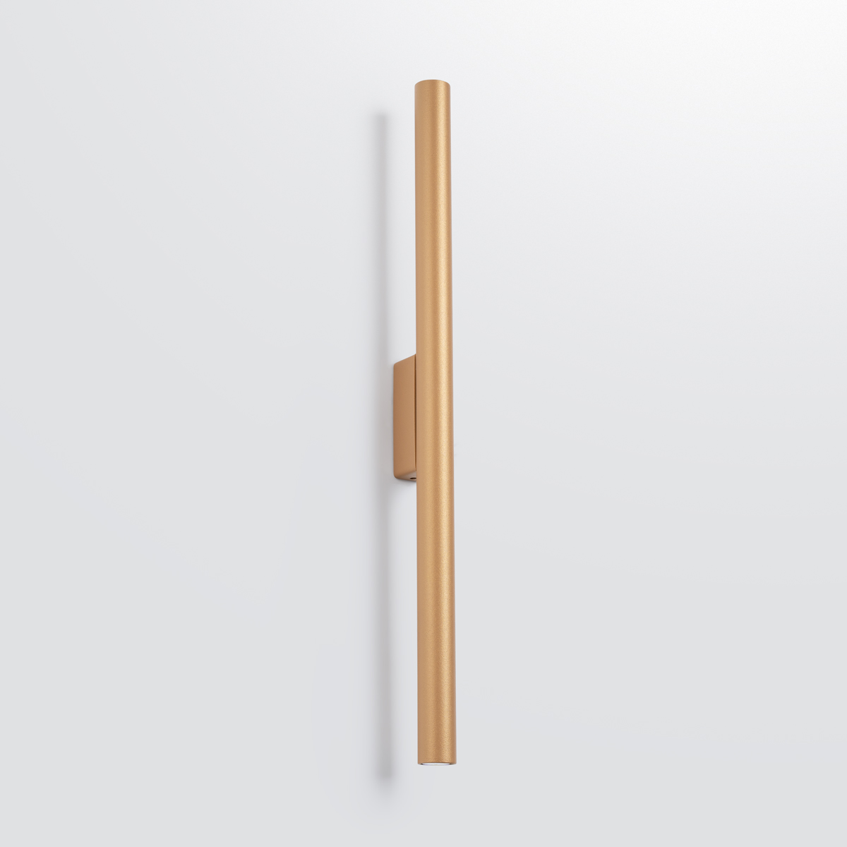 Vaslow Up And Down Tube Wall Light, Gold, 2 Light, 50cm Height