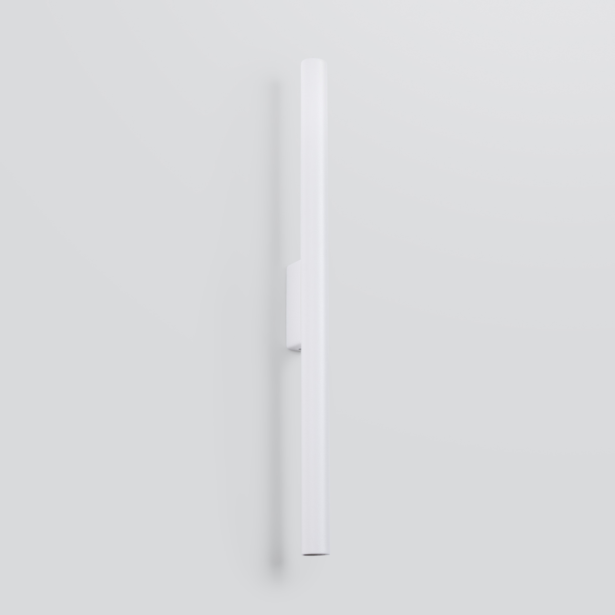 Vaslow Up And Down Tube Wall Lamp, White, 2 Light, 50cm Height