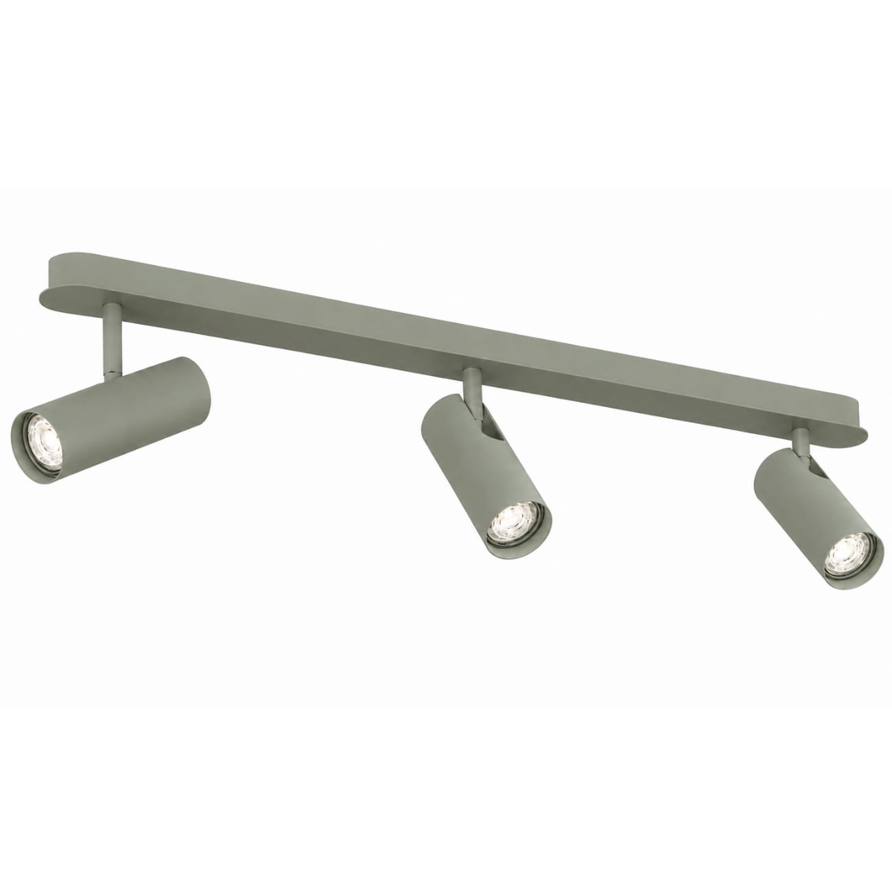 Lensa Sage 3 Lamp Bar Spotlight, Adjustable Heads, Steel, GU10, 100cm Length